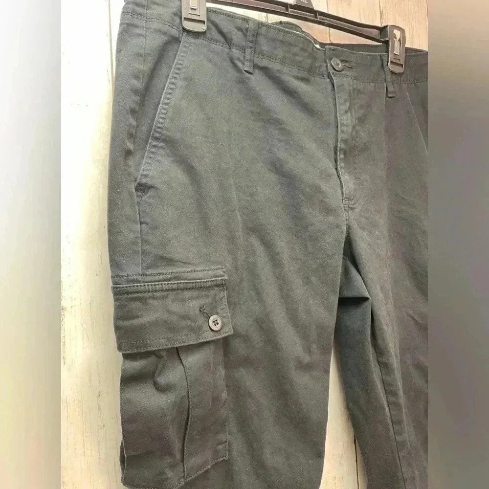 Amazon Essentials work pants size 34X28 Dark Blue/ Navy /Cotton - Picture 2 of 9